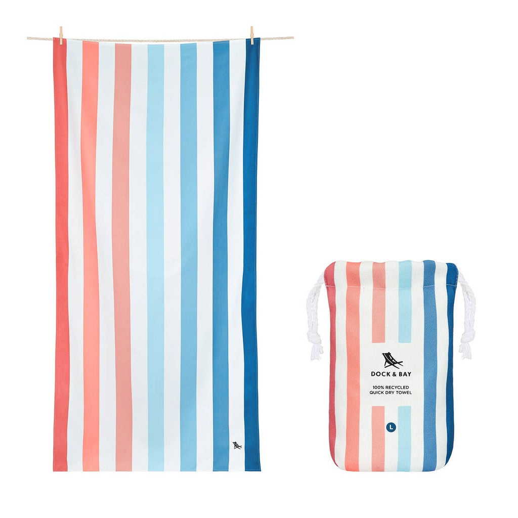 Dock & Bay Quick Dry Towels - Summer - Sand To Sea - XL