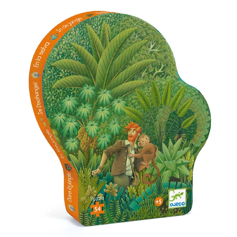 Silhouette  Puzzle - In the Jungle 54pcs