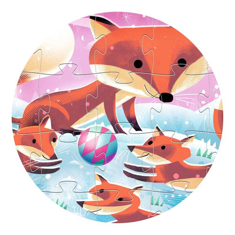 Silhouette Puzzle - Ginger, Little Fox 24pcs