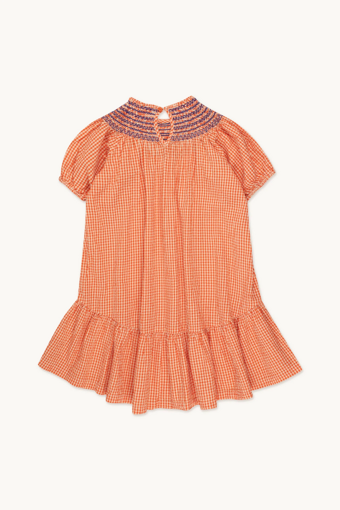 Vichy Smocked Dress