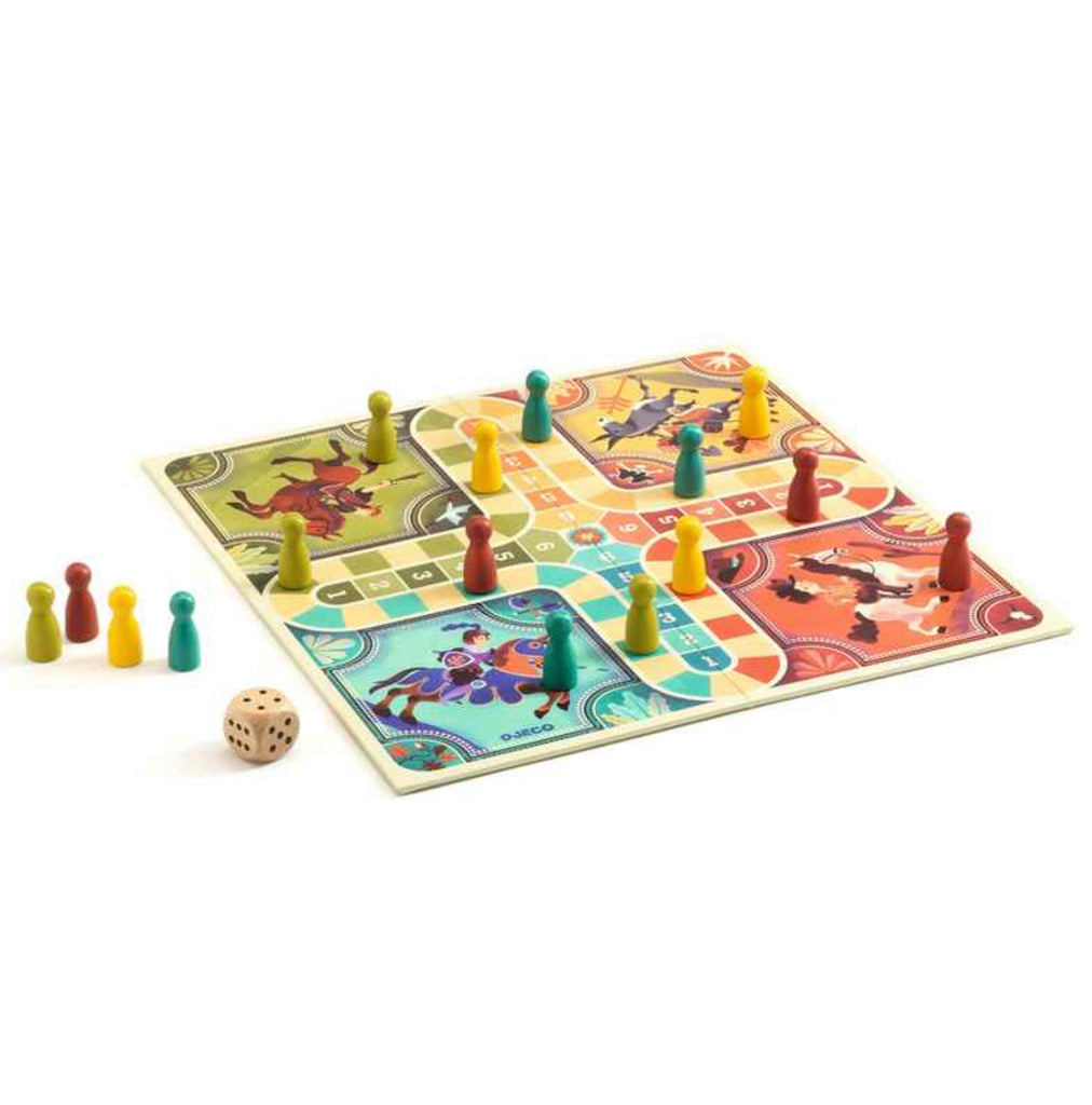 Djeco Classic Board Game - Ludo Game