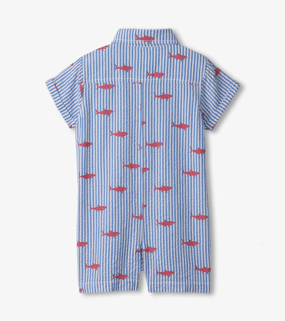 Baby & Toddler Boys Shark Silhouette Woven