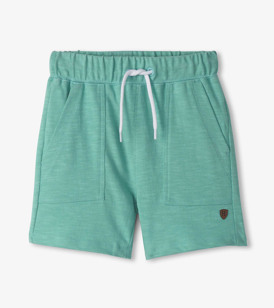 Boys Nile Blue Relaxed Shorts