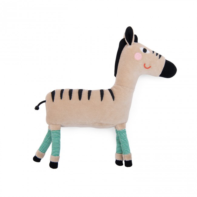 Zebra rattle Les Toupitis