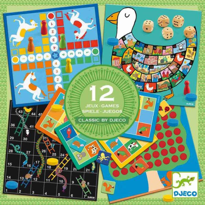 12 Classic Games - Djeco